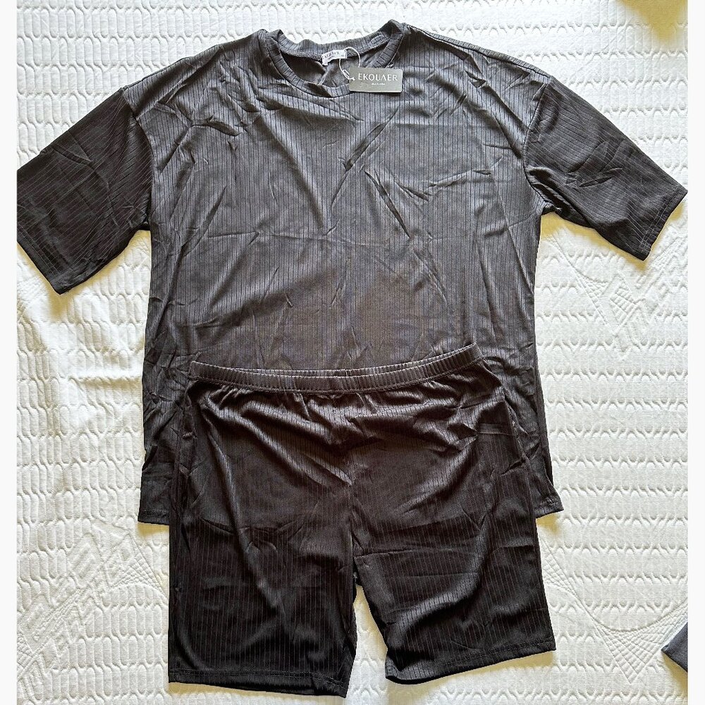 NWT!  Black Shorts and Top